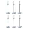 Adjust-A-Glide 5" Inch Legs Adjustable Height Threaded Bed Frame Glides - Set of 6