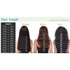 Clip in Hair Extensions Human Hair Full Head 8 Pieces 18 Clips 100% Real Silky Human Hair 20"-105g Dark Brown (#2)