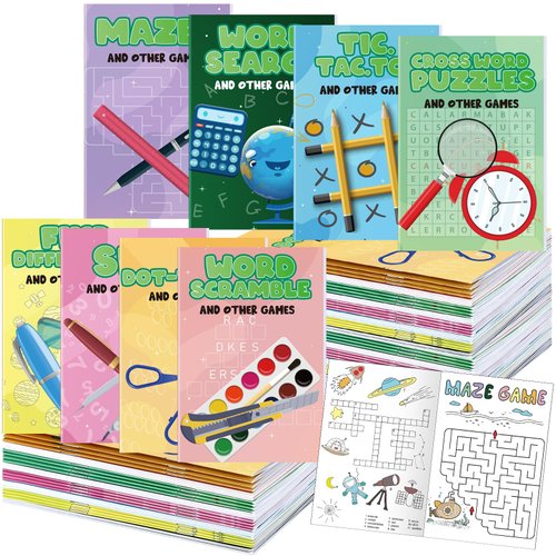 Estune 40 Pcs Coloring Books Activity Party Favor for Kids Coloring Book Set Mini Small Coloring Books Goodie Bag Stuffers Gift Classroom Home