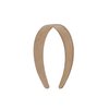 Motique Accessories 1 Inch Wide Suede Like Headband Solid Hair band for Women and Girls (Beige)