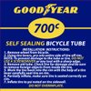 Goodyear Bicycle Tube, 25/32c | 25/32c Bike Tube with Butyl Rubber | Dependable Mountain Bike Tubes for Premium Cycling | ‎‎‎‎25/32c