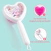 Gentle Detangling Hair Brush Set for Girls (WHITE HEART)
