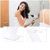 esowemsn 1PC Clear Acrylic Hair Dryer Holder Hair Dryer Display Rack Salon Home Bathroom Blow Dryer Holder Stand Hair Styling Tool Storage Organizer