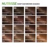Garnier Nutrisse Nourishing Hair Color Creme, 53 Medium Golden Brown, Chestnut, Packaging May Vary