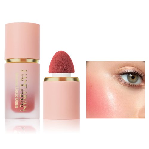 Kyannkara Liquid Blush Makeup Cream Blush For Cheeks Natural Glossy Face Cream Blush Makeup Velvet Texture Long Lasting A04