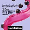 Robitussin Maximum Strength Elderberry Cough Plus Chest Congestion DM, Cough Suppressant for Adults, Providing Non Drowsy Liquid Cough and Chest Congestion Relief - 8 Fl Oz