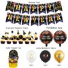 New Years Eve Party Supplies 2025 Happy New Year Decorations Firework New Years Banner New Years Balloons for New Year's Eve Party Supplies
