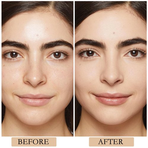 Apooliy Waterproof Setting Powder, Poreless Pressed Face Powder,Lightweight,Long-Lasting,Oil Control Makeup Powder,Translucent