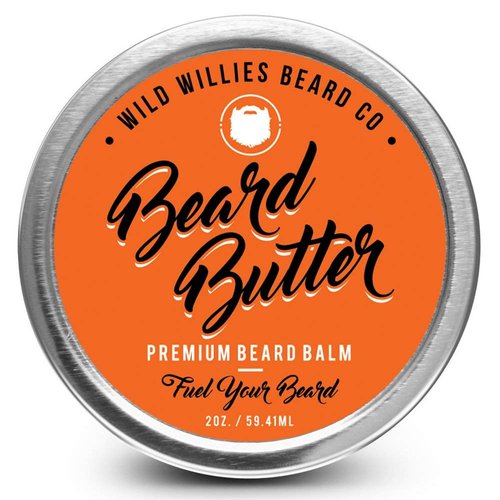 Wild Willies Premium Beard Balm Leave-in Conditioner Natural, Organic Ingredients & Essential Oils Promote Fast Beard Growth, Removes Itch & Dandruff - Beard Butter Restores Moisture - 2 Oz