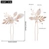 2Pcs Wedding Hair Pins Bridal Hair Accessories Gold