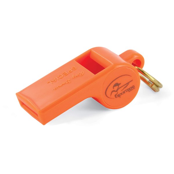 SportDOG Brand Roy Gonia Special Whistle Without Pea - Hunting Dog Training Whistle with Easy-to-Blow Design - Orange