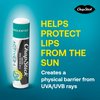 ChapStick Active 2-in-1 Unscented Flavored Lip Balm Tubes with Mineral Based SPF 25 Sunscreen - 0.18 Oz (Pack of 3)