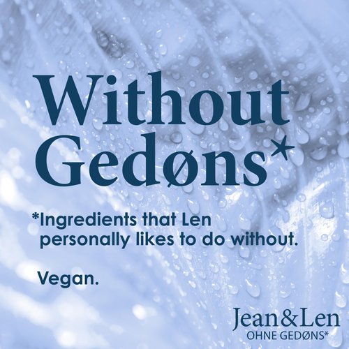 Jean & Len Conditioner Sensitive Oat Milk & Cotton, for dry hair and sensitive scalp, pampering and gentle care, without silicones and parabens, vegan, 10.14 Fl. Oz.