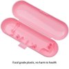 Plastic Electric Toothbrush Travel Case for Oral-B Pro Series, Pink