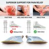 SOLE Performance Thin Plantar Fasciitis Insoles, Men & Women - Arch Support Inserts for Foot Health and Heel Pain Relief, Orthotic Shoe Inserts Men & Women