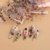 XEAOHESY 10 Rolls Traditional Chinese Style Nail Foil Transfer Stickers Plum Orchid Bamboo Ink Painting Pattern Nail Foil Sheets Transfer Foils Stickers Classical Nail Art Decorations Nail Supplies