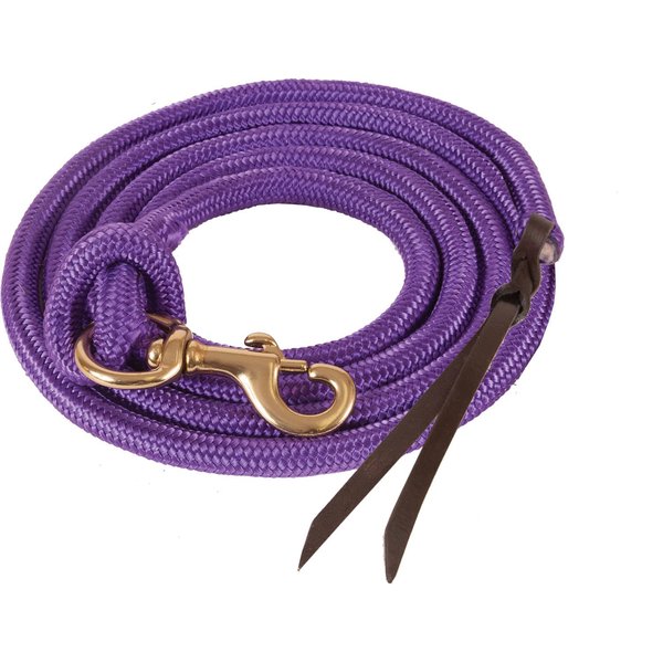 Mustang Poly Cowboy Lead Rope Purple