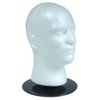 Male MANNEQUIN head with holder base display wig hat glasses