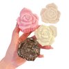 4 hair clips: rose claw clip is suitable for thick hair half grab, curly hair, strong styling non-slip, suitable for women's fast hair