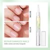 SWETIYOU Cuticle Oil Pen, 2PCS Revitalizing Cuticle Oil Pen for Nails, Nail Oil for Nail Care & Nail Growth, Repaired Cuticles Overnight Cuticle Softener Nail Strengthener Protector Oil