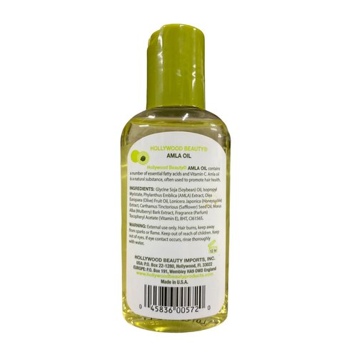 Hollywood Beauty Amla Hair Oil, 2 Oz