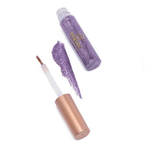 EPILYNX by Dr. Liia Hypoallergenic Eyeliner, Glitter Liquid Eyeliner I Gluten Free and Vegan for Sensitive Skin (5: Purple)