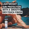 Neutrogena Ultra Sheer Dry-Touch Sunscreen Lotion, Broad Spectrum SPF 55 UVA/UVB Protection, Lightweight Water Resistant Face & Body Sunscreen, Non-Greasy, Travel Size, 3 fl. oz