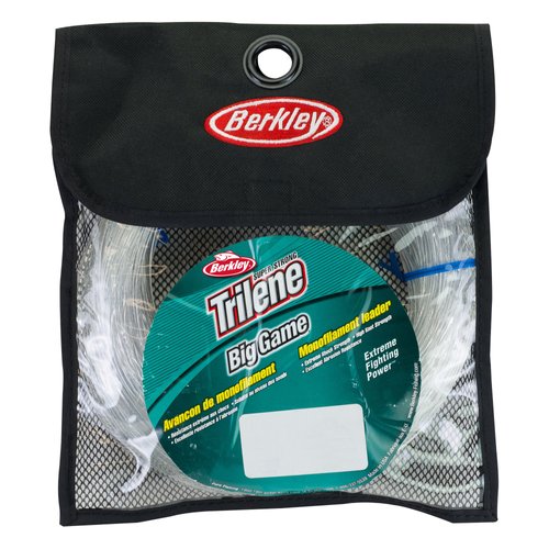Berkley Trilene® Big Game™ Monofilament Leaders, Clear, 200lb | 90.7kg, 110yd | 100m Fishing Line, Suitable for Saltwater Environments