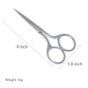 YJSStriving 4 Inch Pointed Tip Precision Scissors Small Embroidery Scissors Stainless Steel Detail Shears Tiny Sewing Scissors Thread Scissors for Needlework, Crafting, Yarn Thread Cutting