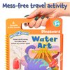 READY 2 LEARN Water Art Activity Book - Dinosaurs - 6 Activities - Mess-Free Coloring Book - Learn About Dinos - Reveal Vibrant, Prehistoric Designs