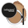 bellapierre Compact Mineral Foundation SPF 15 | Vegan & Cruelty Free Natural Makeup | Full Coverage Matte Foundation | Hypoallergenic | Oil & Talc Free - 0.35 Oz - Brown Sugar