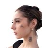 Thug Ink Temporary Tattoos - Volume IV - 8 Temporary Tattoos ~ Face Tattoos ~ Microphone, Dollar Sign, Diamond, Anchor, etc~ Thug Life ~ Fake Tattoos ~ Water-transfer Tattoos
