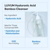 LUVUM Bamboo Hyaluronic Moisture Gel Cleanser 6.76 fl. oz - Hyaluronic Acid Cleanser - Bamboo Extract - Deep Pore Cleansing - Gentle Formula for Sensitive Skin - Korean Gel Facial Wash