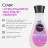 Cutex Gel Nail Polish Remover, Ultra-Powerful & Removes Glitter and Dark Colored Paints, Paraben Free, 6.76 Fl Oz