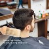 JTQXX Barber Brush, Neck Duster Brush for Hair Cutting, Soft Household Hair Neck Cleaning Brush, Professional Salon Tool (Small)