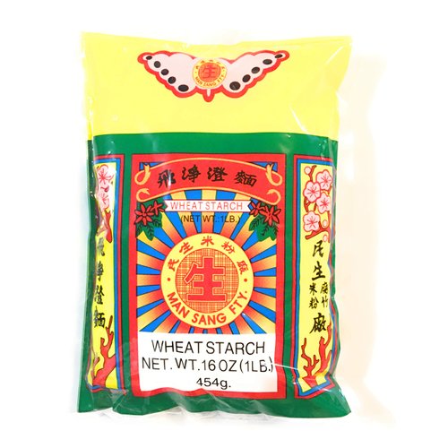 Man Sang Fty Wheat Starch 16 Oz(3 Pack)