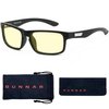 GUNNAR - Premium Gaming and Computer Glasses - Blocks 65% Blue Light - Enigma, Onyx, Amber Tint
