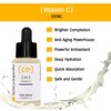 Skincyclopedia Facial Serum Treatment, Pure Vitamin C Face Serum +3 Hydrogel Eye Pads, Brightener, Dark Spot Reducer, Boosts Natural Collagen, Improves Skin Bumpy Texture, Oil Control