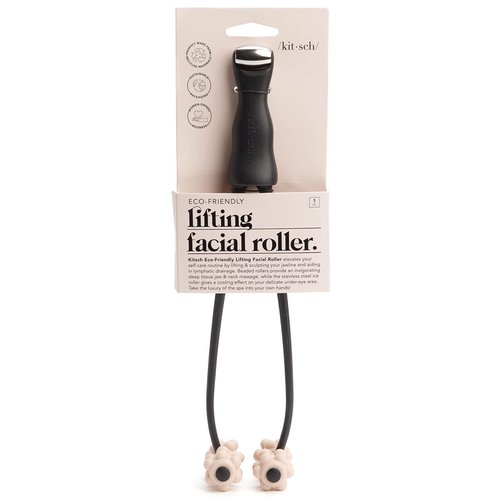 Kitsch Ice Roller for Face & Roller for Wrinkles and Lifting, 2-in-1 Eye & Facial Massager Tool for Self Care, Jawline & Face Sculpting Tool, Neck Lifting Facial Roller Massager Skin Care Tools