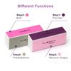 10PCS Nail Buffer Block, AHIER 4 Way Colorful Buffing Block Shine Polisher Nail Buffing File Manicure File Sanding Files