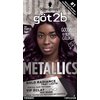 Got2b Metallics Permanent Hair Color, M64 Purple Night Charcoal