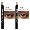 Kaely 2Pcs Cream Eyeshadow Sticks Set for Eyes Waterproof,Ginger Matte & Caramel Matte Eye shadow Stick Pencil Pen Bulk sombras en crema para ojos 29+30