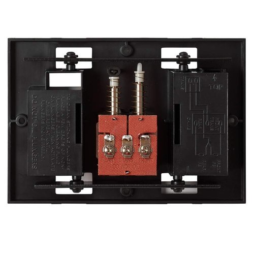 Newhouse Hardware CHIMEBASE2 Door Bell Chime Mechanism Assembly, Fits Most Nutone Models, 6.75” L x 4.75” W x 1.75” H, Black