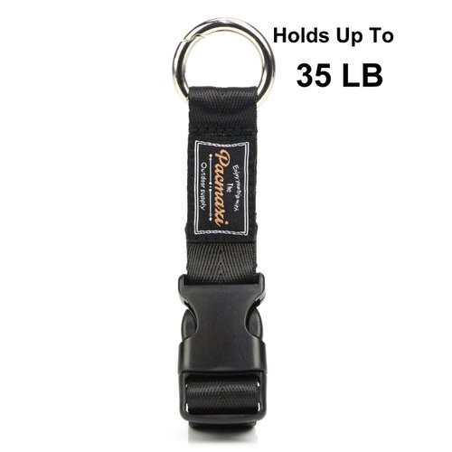 Stroller Hook by Pacmaxi, 2 Pack Multi Purpose Organizer Hooks Clip for Stroller, Wheelchair, Rollator, Walker (Black)