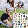 10-Pack Soccer-Themed Temporary Tattoo Stickers – 2.9 x 4.7 Inch Fake Tattoos for Kids and Adults – Perfect for Sports Parties, Game Day, and Soccer Fans