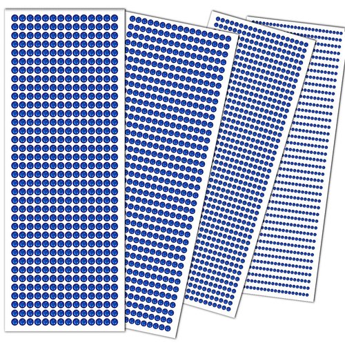 3090 Pcs Self-Adhesive Dark Blue Rhinestone Gem Stickers Hair Jewels Face Jewels Stick On Tooth Gems Eye Gems Bling Rhinestone Sticker Sheet For DIY Scrapbook Crafts Nail Body Makeup Festival 4 Size
