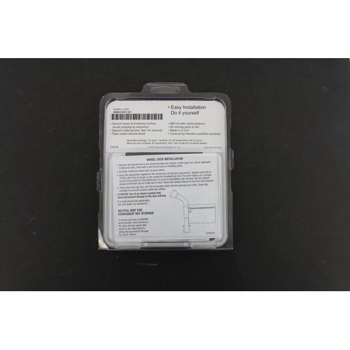 Honda Genuine Accessories 08W42-SCV-101 Alloy Wheel Lock,Chrome