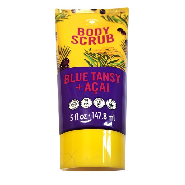 Bolero Body Scrub Blue Tansy & Acai 5fl oz. 147,8ml