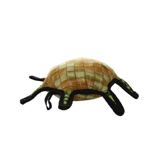 TUFFY - World's Tuffest Soft Dog Toy - Ocean Turtle -Multiple Layers. Made Durable, Strong & Tough. Interactive Play (Tug, Toss & Fetch). Machine Washable & Floats (2 Pack)