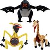 TQJOUJOU Zoochosis Plush Toys, Soft Cute Giraffes and Penguins Dolls, Zoochosis Stuffed Animal Plushies Figure Doll, Gifts for Game Fans Birthday Christmas Halloween